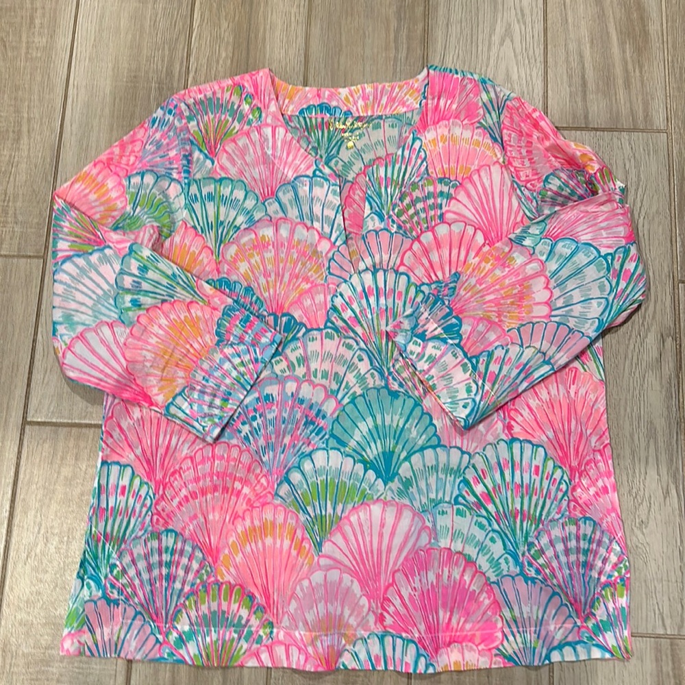 Lilly Pulitzer VHTF Oh Shello Top